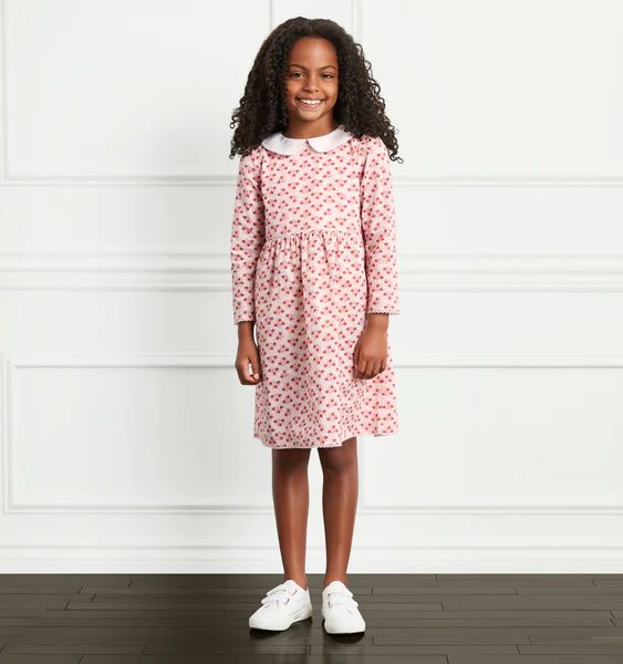 The Tiny Lottie Dress - Posy Pink Cotton | Hill House Home