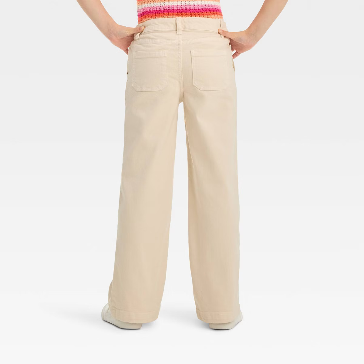 Girls' Mid-Rise Wide Leg Trouser Jeans - Cat & Jack™ | Target