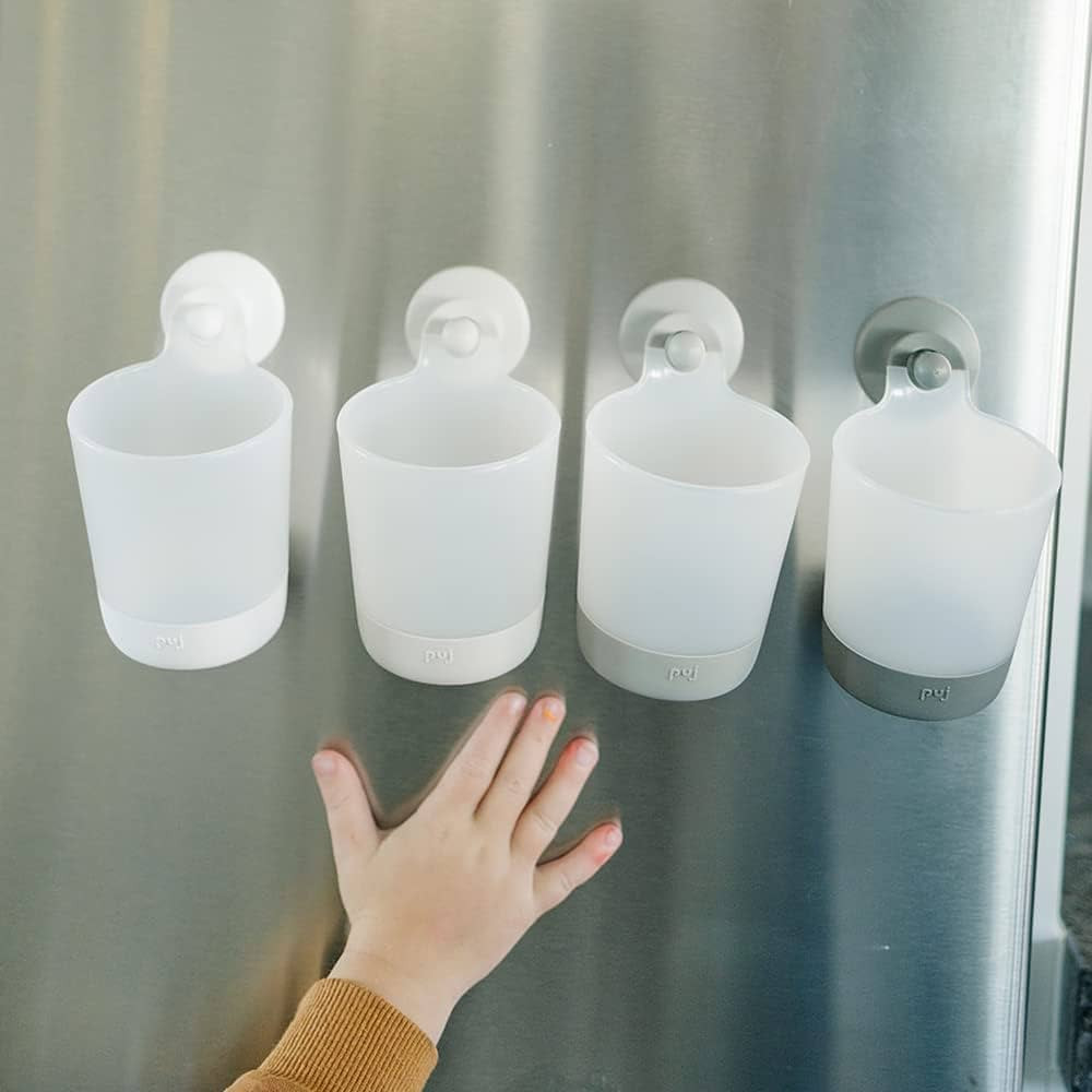 Puj - Phillip Cups, Hangable, Rinse-and-Play Reusable Plastic Cups, Highly Functional Fun Cups fo... | Amazon (US)
