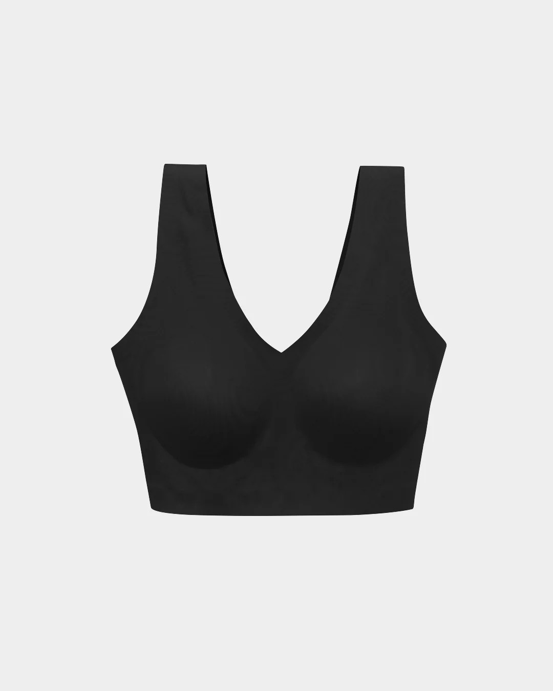 Seamless Black Bralette – Everyday Comfort & Support | EBY (US)