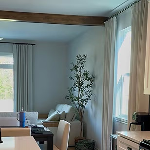 Vision Home Soft Green Pinch Pleated Full Blackout Curtains Linen Blended Room Darkening Curtain ... | Amazon (US)