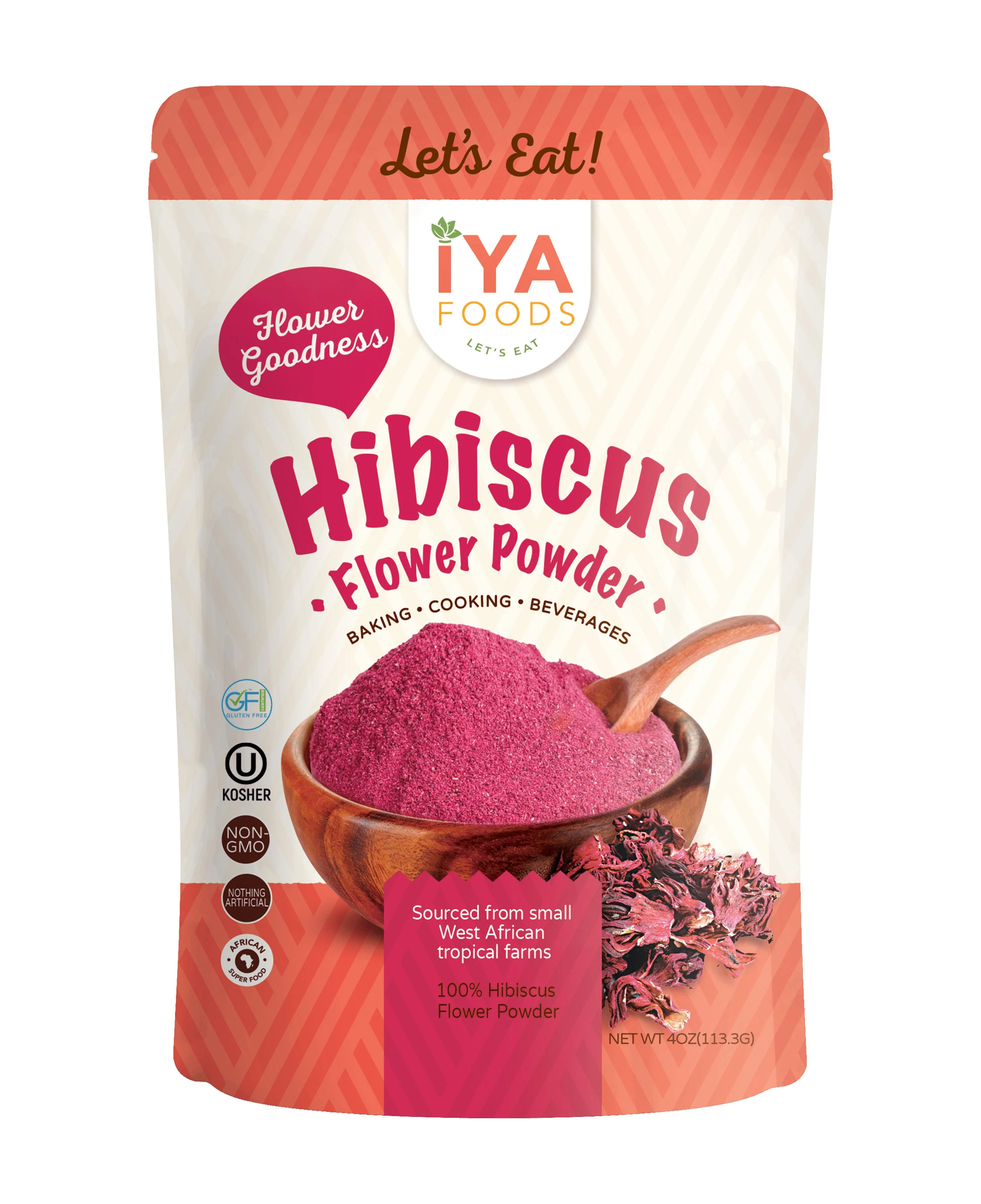 Dried Hibiscus Flower Powder, 4 Oz - Walmart.com | Walmart (US)