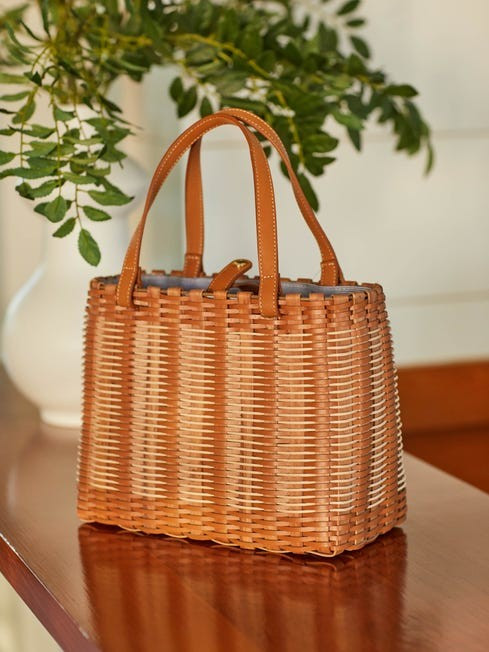 Joyce Rattan Picnic Tote | J.McLaughlin