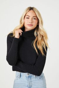 Cropped Turtleneck Sweater | Forever 21 (US)