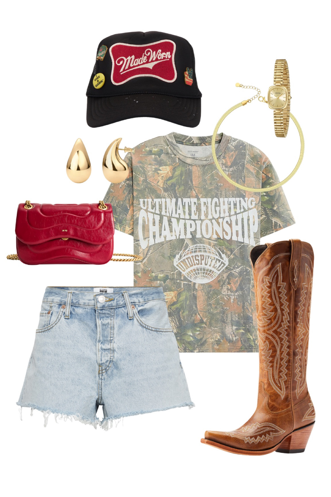 Summer country outfit 🍒💛 

summer outfit l summer country outfit l country concertt