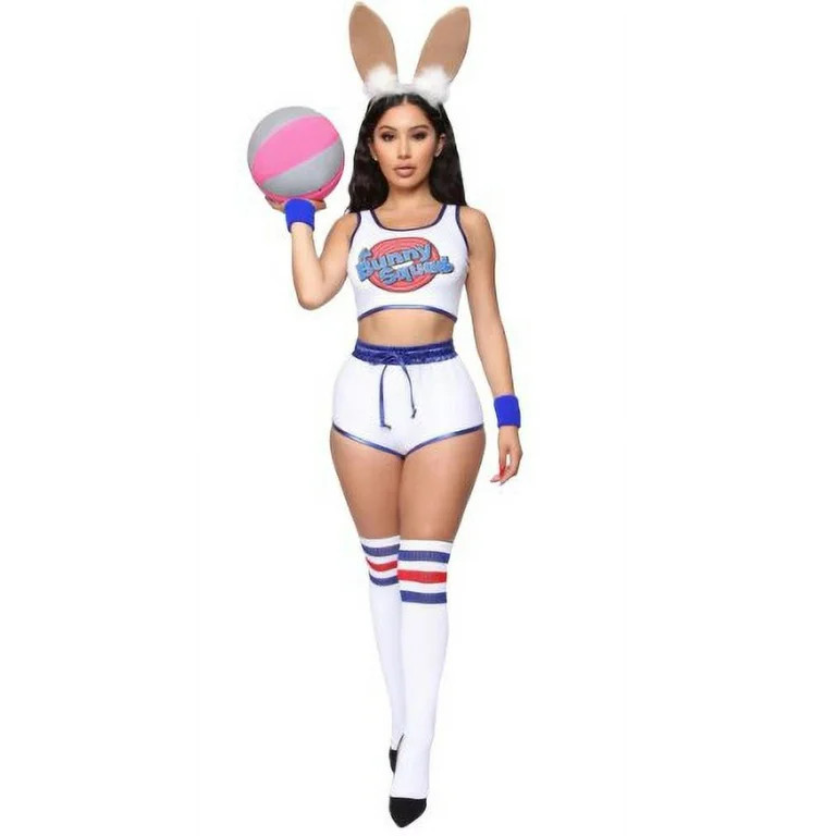 Women's  Sexy Bunny Cosplay Costume Superstar Costume  Lola Bunny Costume Women | Walmart (US)