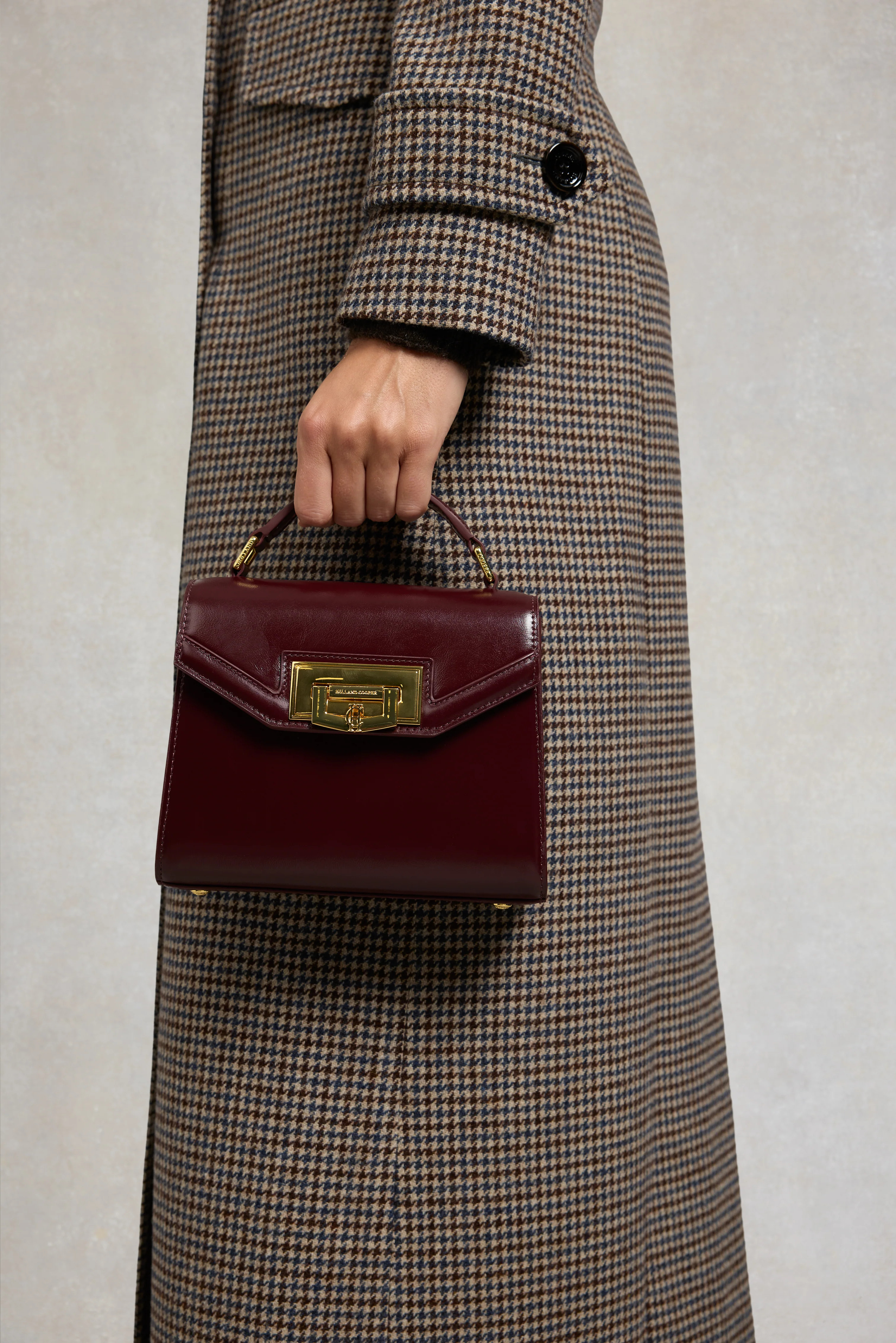 Mini Cheltenham Bag (Oxblood) | Holland Cooper