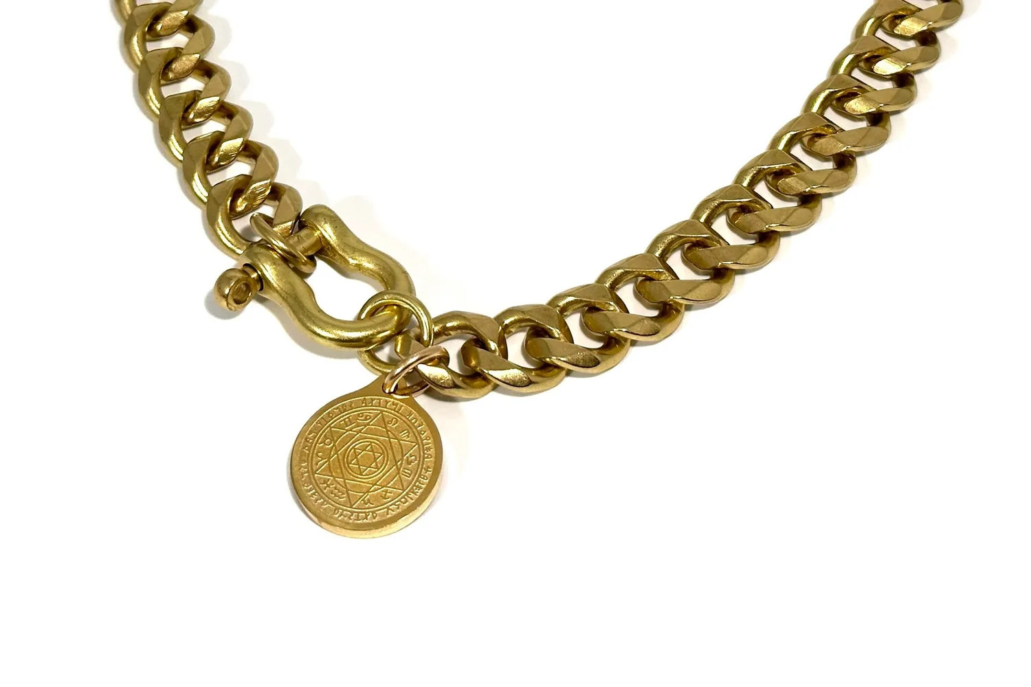 SHACKLE: CLASSIC & ALL KNOWING NECKLACE \u2014 Rachel Nathan | Rachel Nathan