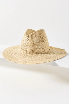 Woven Straw Fedora Hat | Anthropologie (US)