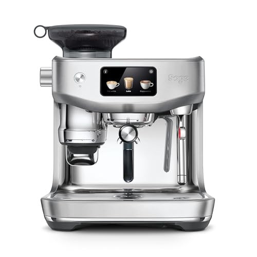 Sage - The Oracle Jet, Professional Coffee Machine with Manual and Automatic Milk Frother - With Knock Box, Milk Jug and Portafilter - 14 Pre-sets, 2.3L Water Tank, 1600 W, Stainless Steel | Amazon (UK)