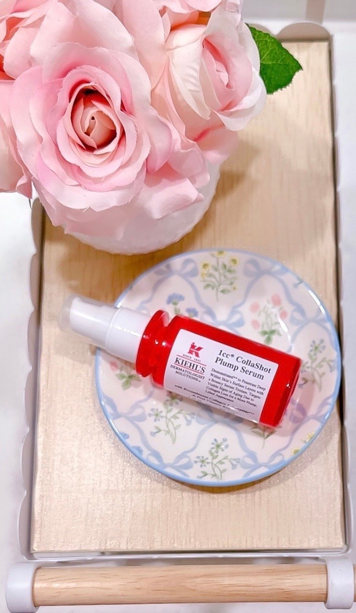 I got to try Kiehl’s New ICC Collashot Plump Serum before it launched & almost a month in, I love it even more! Not sticky! I was like this 🙀 after my first use & am still amazed! 

There is a visible plumpness to my skin I haven’t seen in years! Plump looking Skin is younger looking skin! 💃🏼 My skin also looks more radiant! That’s after just a week! I can’t wait to see 8 week results! 

Tip: rub what’s left on your fingertips on your hands! 🙌🏻 

Skincare Routine. Beauty Routine. Summer Skin. Anti-aging

#LTKselfcare #LTKBeauty #LTKmorningroutine