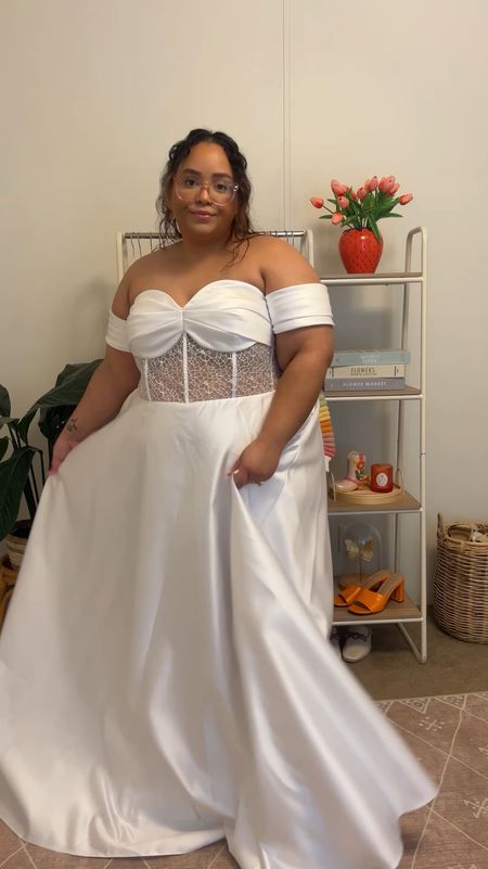 How gorgeous is this gown! I am wearing the size 18 

#LTKPlusSize #LTKStyleTip #LTKWedding