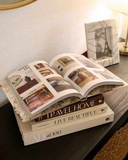 Coffee table books, neutral home decor, entryway home decor

#LTKunder100 #LTKSeasonal #LTKhome