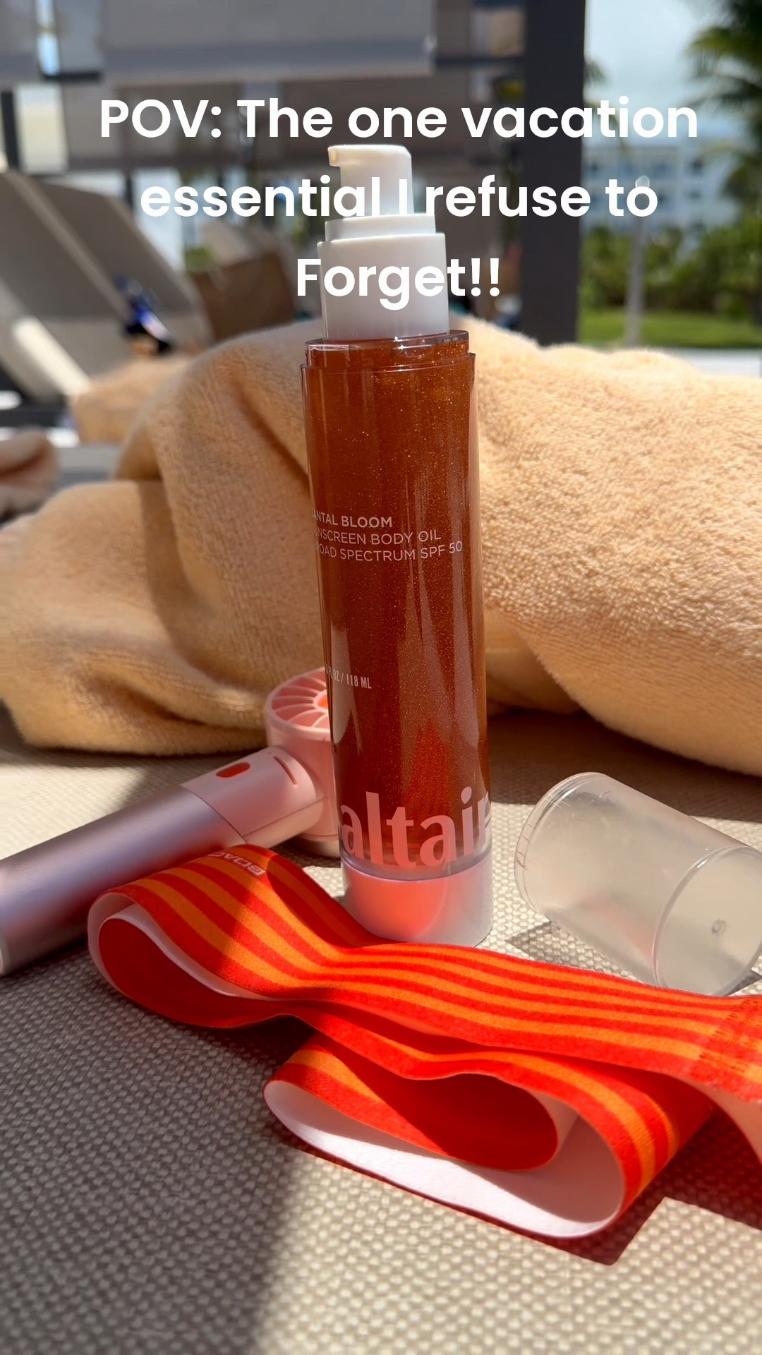 Vacation glow starts with protection. This SPF 50 body oil by @Saltair kept my skin moisturized, protected, and glowing every day in the sun. If you're packing for your next trip, this deserves a spot in your bag. #saltair #spf50 #skincare

#LTKBeauty #LTKSwim