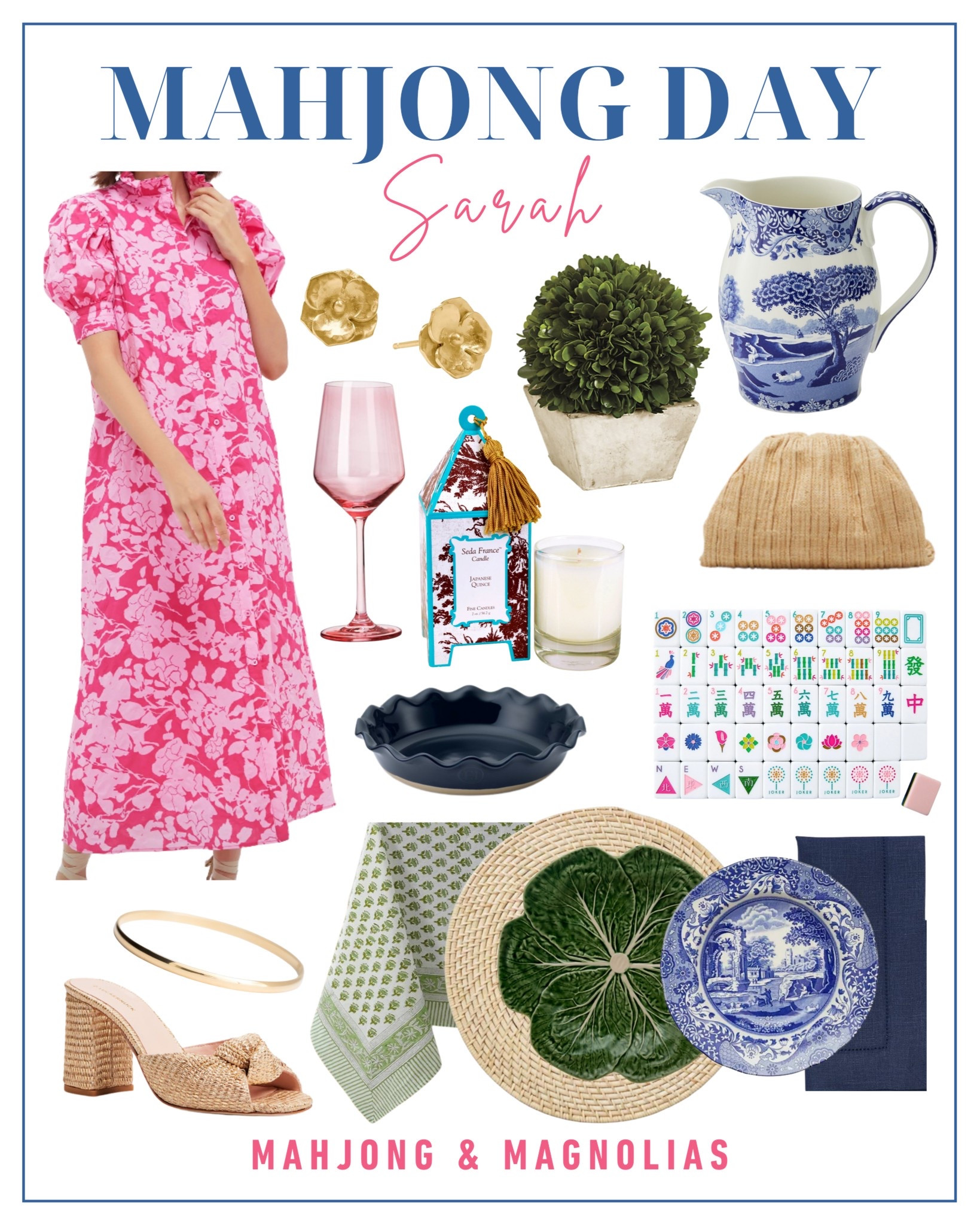 Vibrant colors, classic patterns, and creative twists on the traditional — Sarah could teach a master class on entertaining with style. And while she puts great thought and care into the details, she makes it look effortless. 



#LTKHome #LTKParties #LTKSeasonal