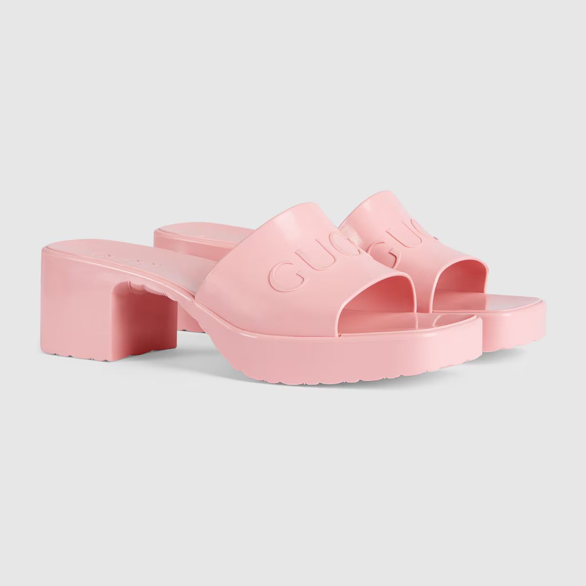 Gucci Women's rubber slide sandal | Gucci (US)