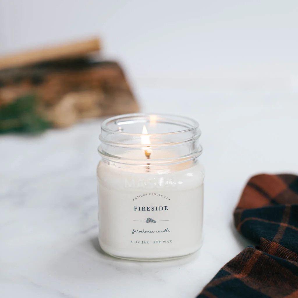 Fireside 8 oz candle | Antique Candle Co.