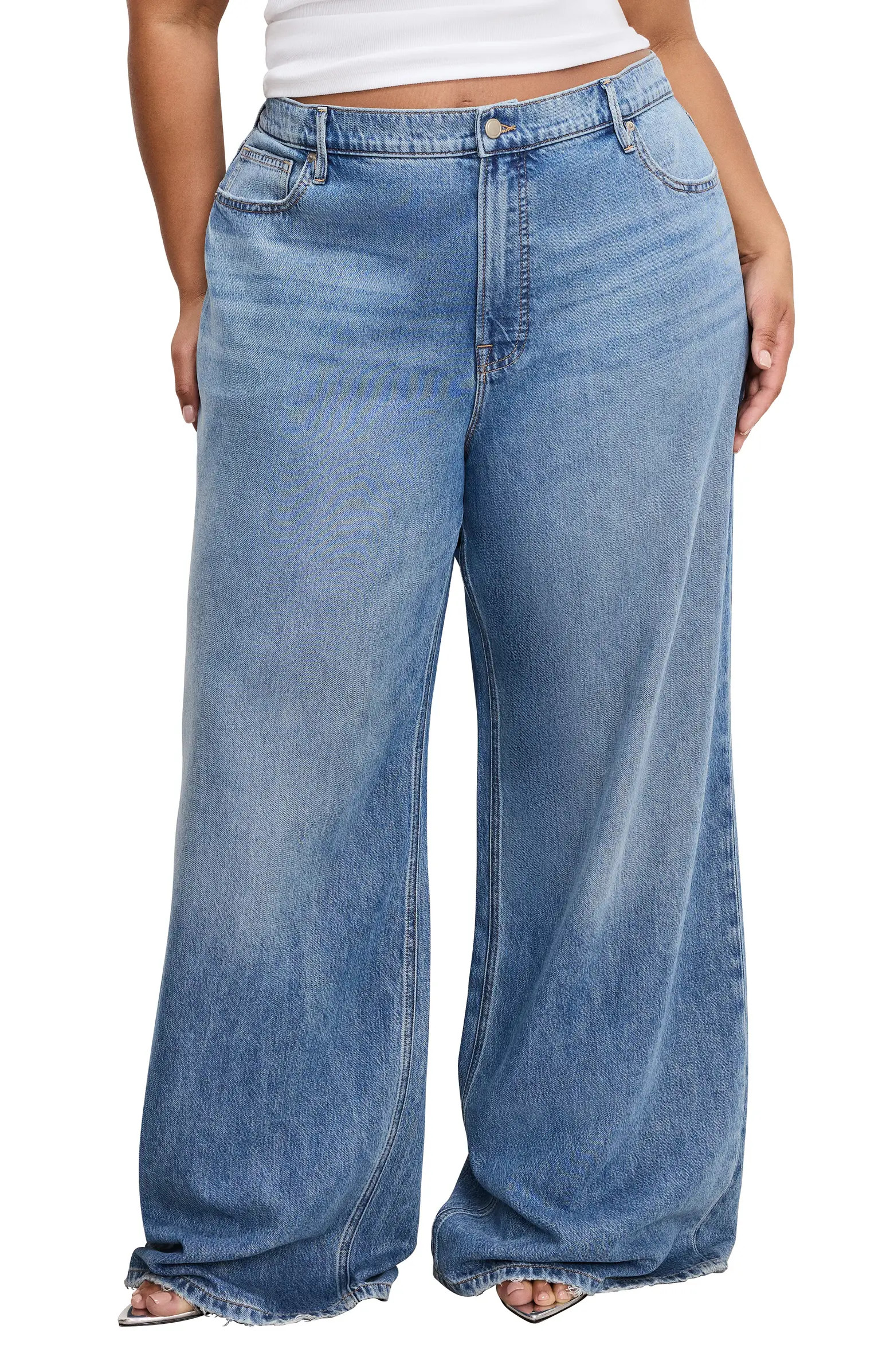 Weightless Good Standard Ease Wide Leg Jeans | Nordstrom
