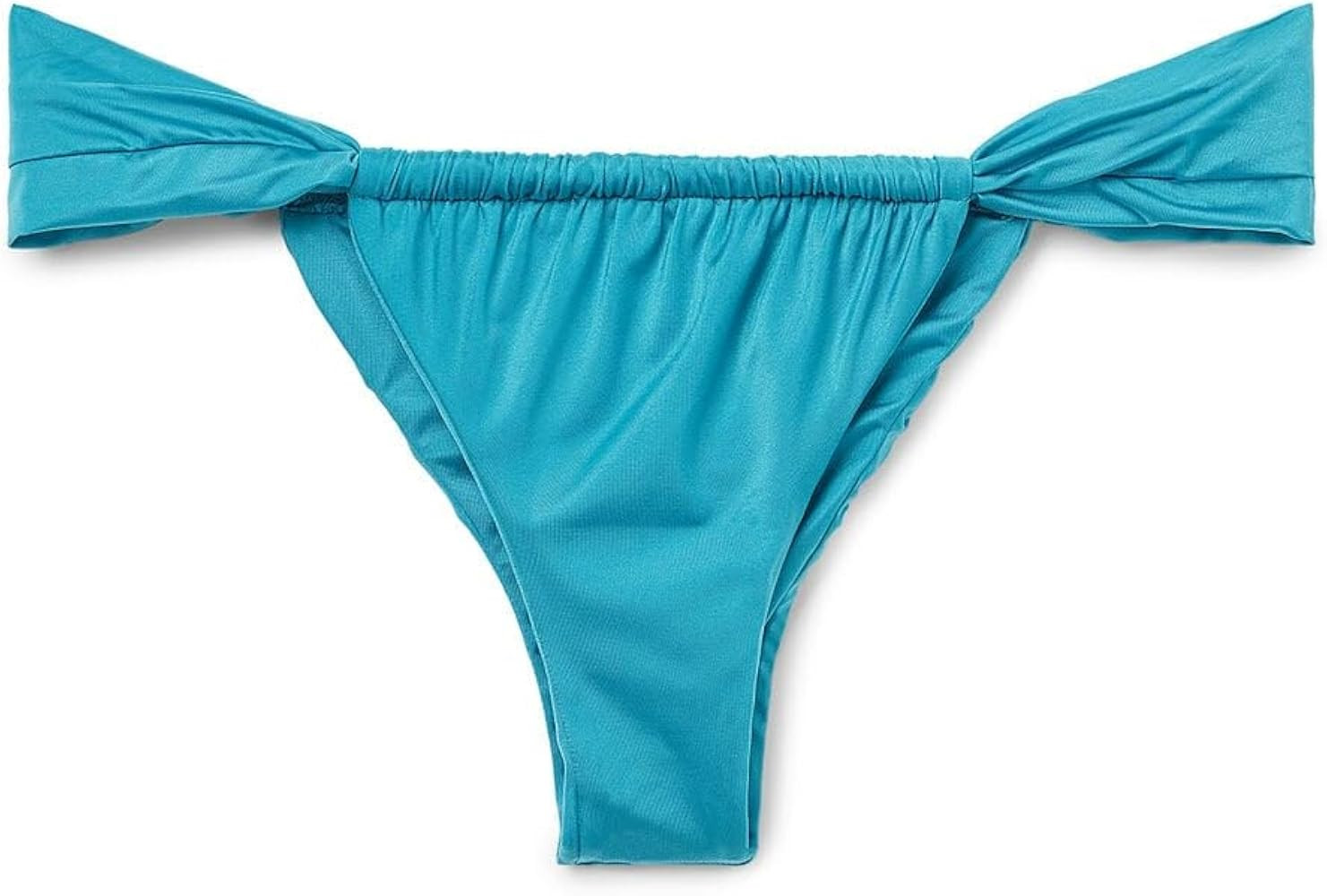 CALZEDONIA Woman's String Brazilian Swimsuit Bottom Shiny Satin | Amazon (US)