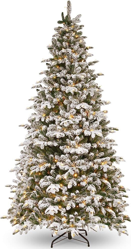 National Tree PEV3-311-90 Christmas Tree, 9ft, Snowy Green | Amazon (US)