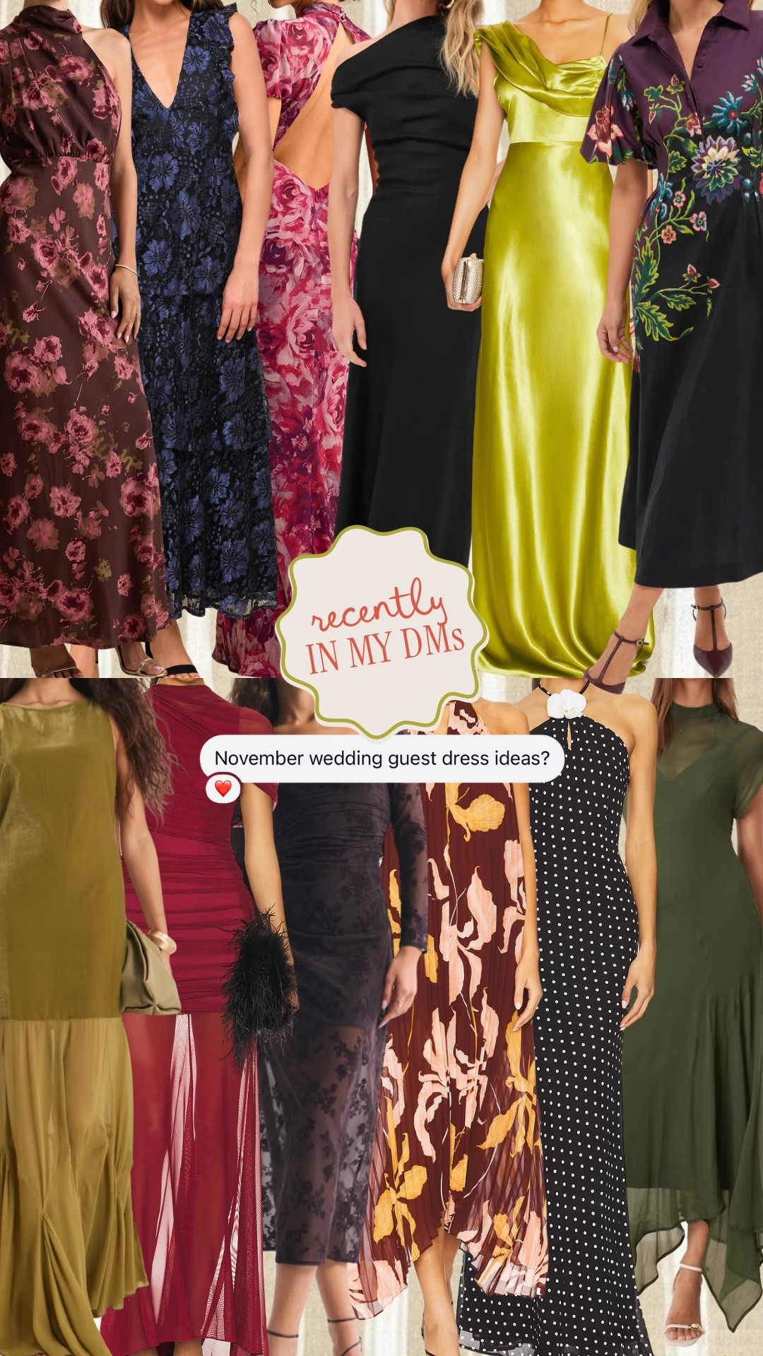 Fall wedding guest dresses!! 

#LTKWedding #LTKStyleTip #LTKParties