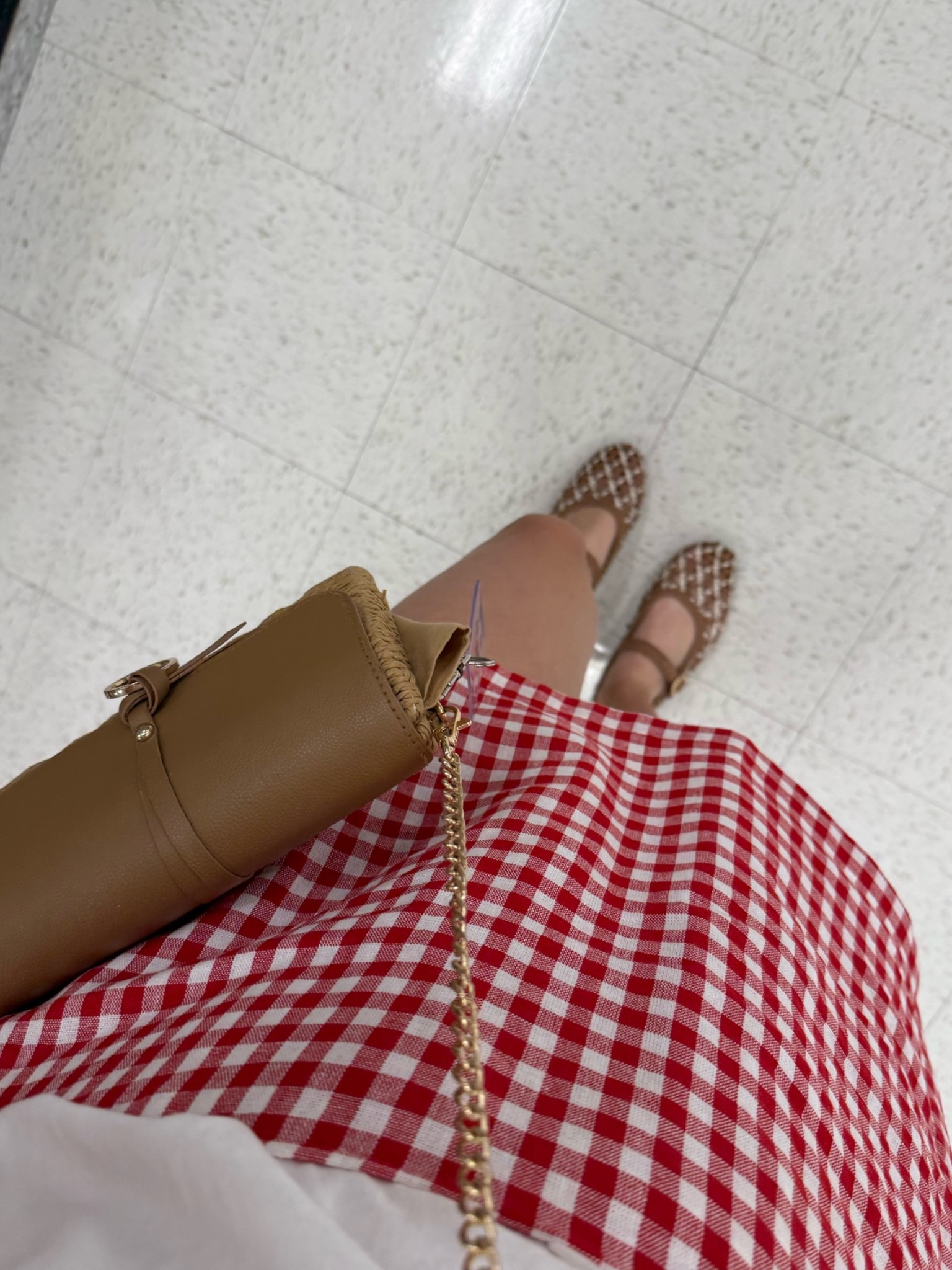 the cutest skort! love the red and white, perfect for FOJ