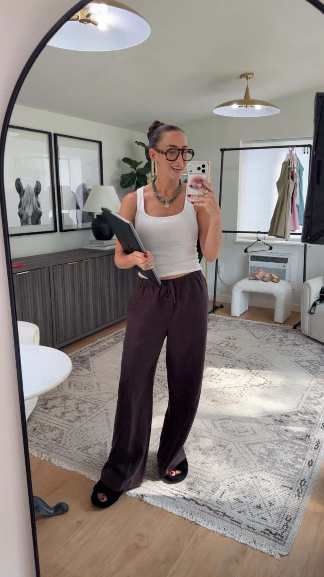 easy summer outfit combo on 🔁 

Tank: M
Linen pants: M Reg

#LTKootd #LTKgrwm #LTKSeasonal