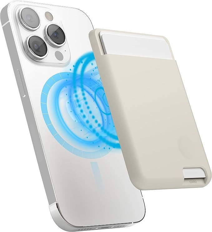 elago Magnetic Wallet Card Holder 2-Cards Compatible with MagSafe for iPhone 15, iPhone 14, iPhon... | Amazon (US)