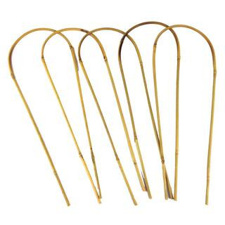 16 in. Bamboo U Trellis Hoop Stakes (5-Pack) BU120ES5 - The Home Depot | The Home Depot