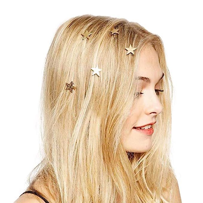 Missgrace Women Forest Style Super Star Hair Pins Bridal Headpiece Wedding Hair Clip Boho Hair Ac... | Amazon (US)
