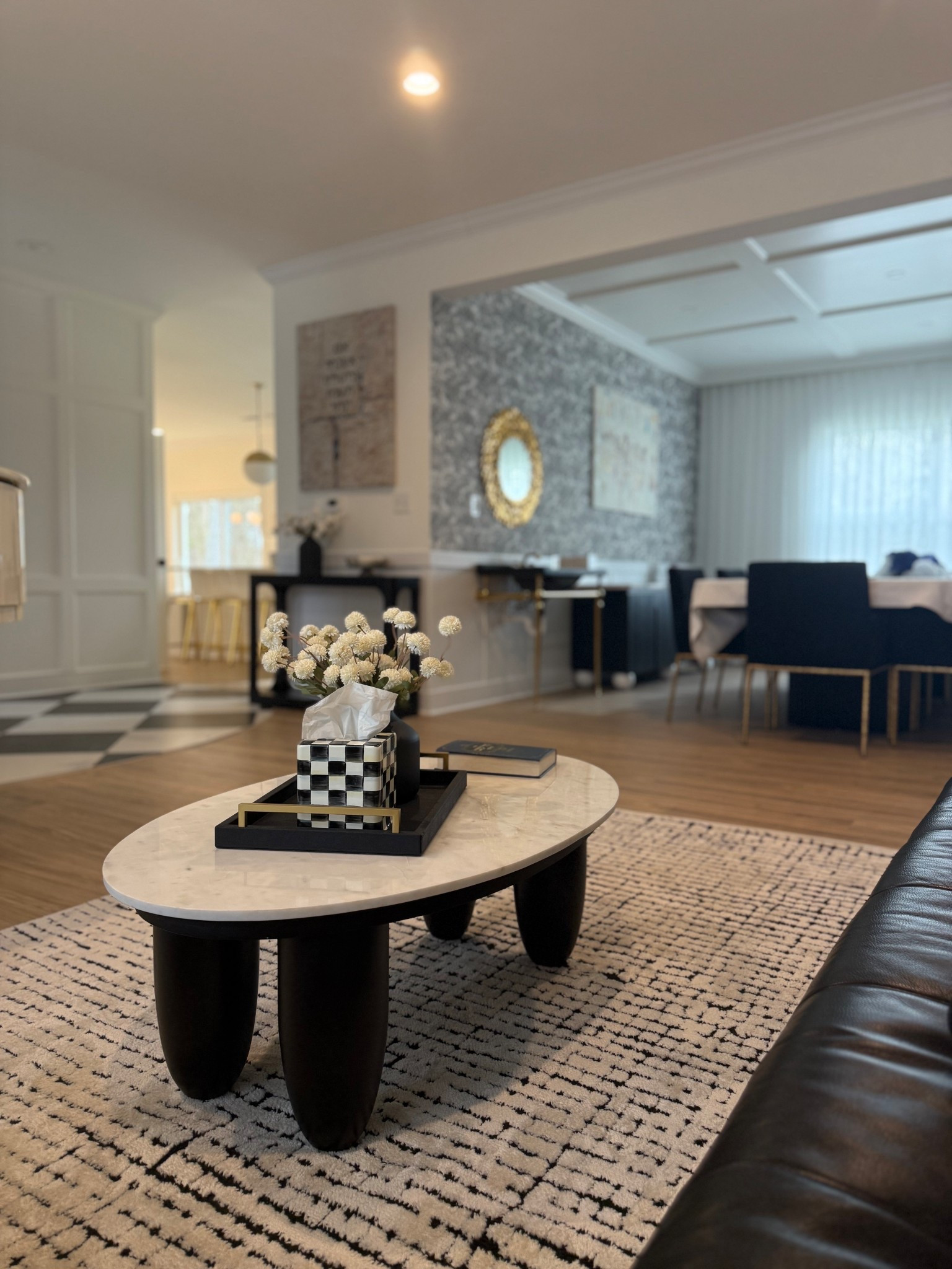 The house has become our home 🏠 and I am so thankful to finally be settled. Our dining room and living room are in one open space so I tried to set up the furniture in a way that breaks it up but still flows. You can shop all my recent purchases that helped me finish this space. 

#LTKHome