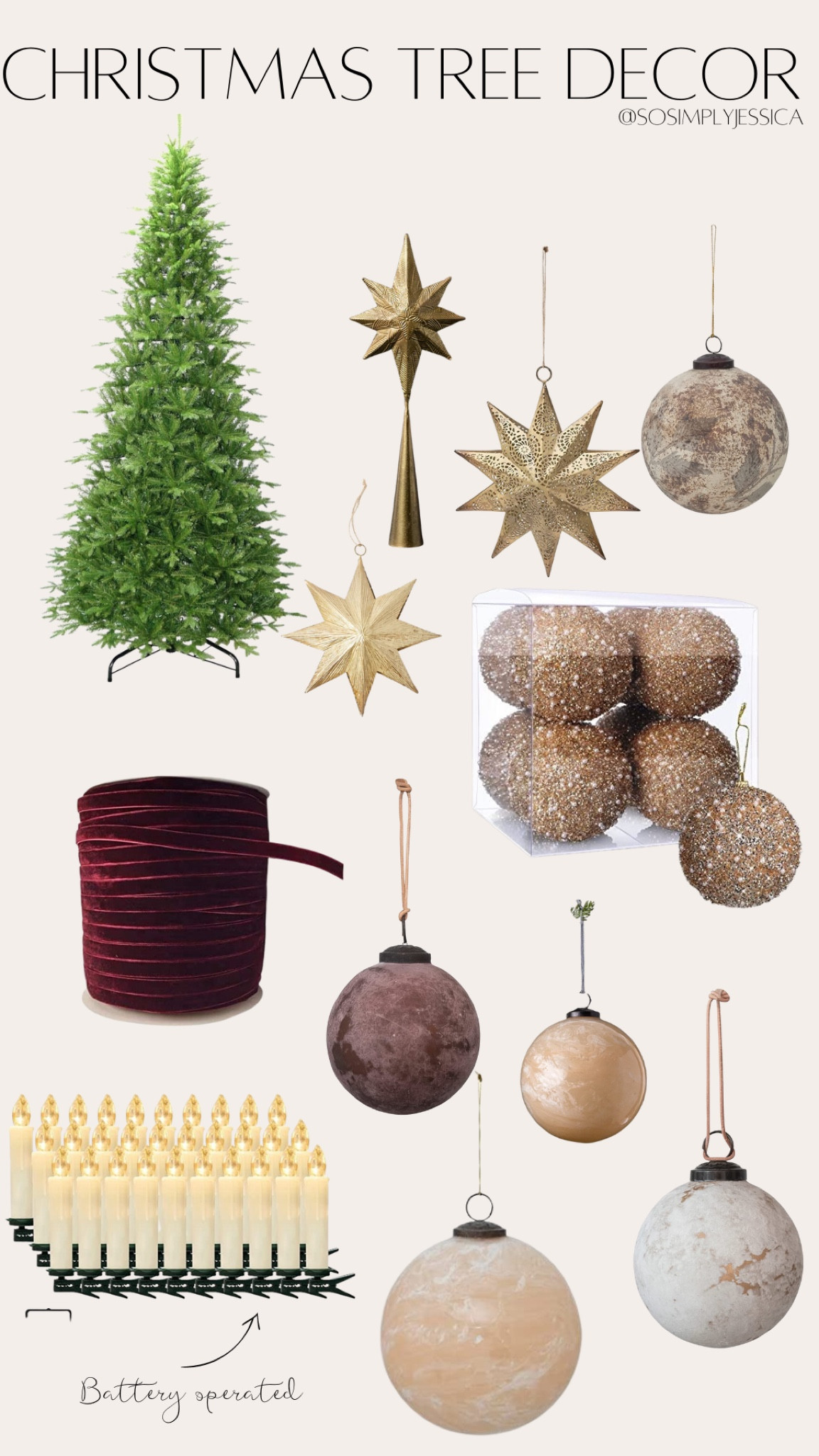 Christmas 
Ornaments
Christmas tree
Black Friday 
Sale
Gold ornaments
Vintage tree

#LTKHoliday #LTKSeasonal #LTKhome