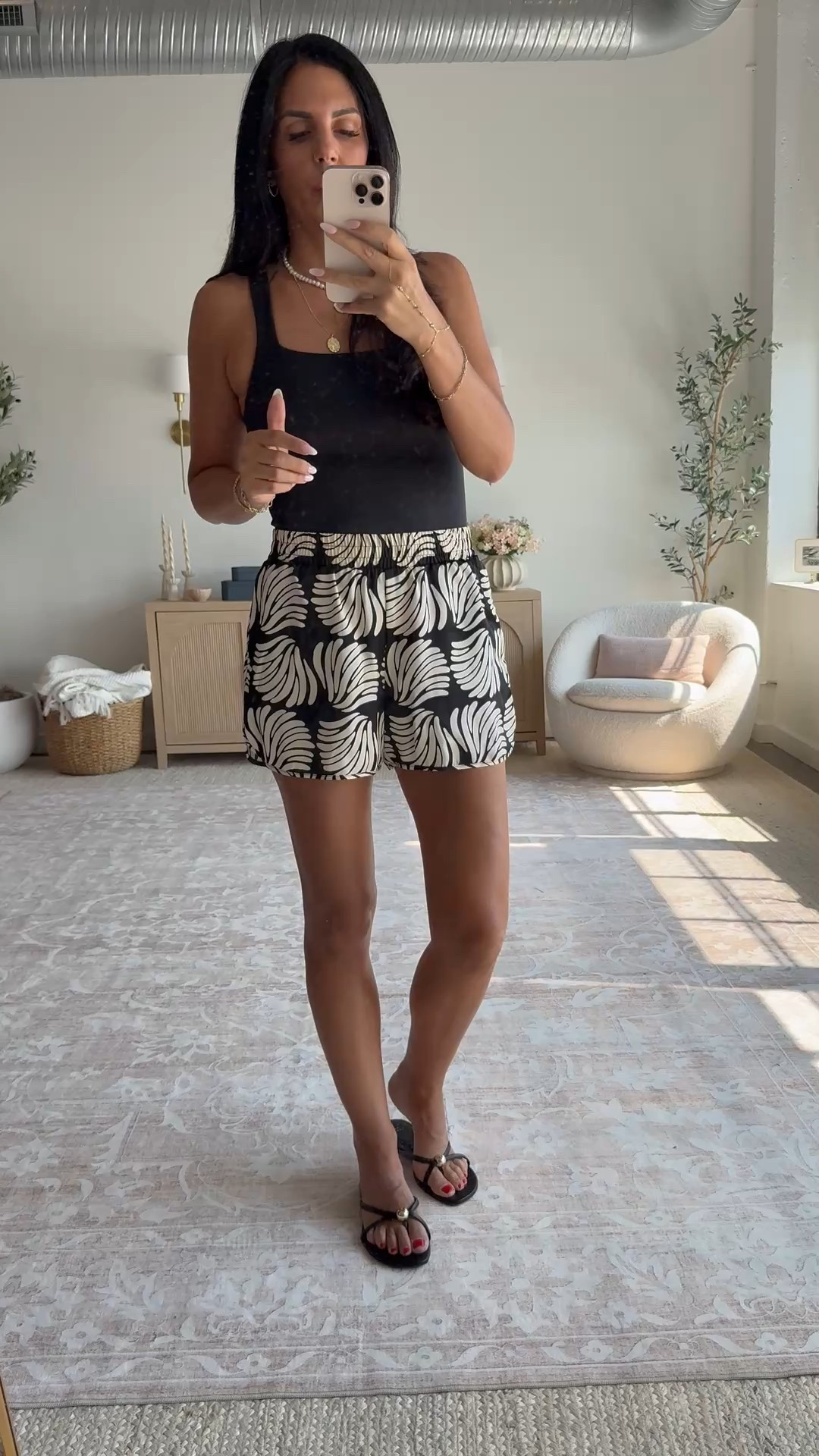 These Target shell shorts and pants are a 10/10.  Wearing a small in both. Run true to size. It’s between a linen and a light silk material. 
Removable padding shelf bra - small 

#LTKOver40 #LTKU #LTKSaleAlert
#LTKSaleAlert #LTKOver40 #LTKU