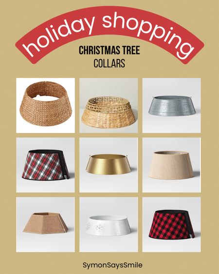 Christmas shopping / Christmas tree / Christmas decor / holiday decor / Christmas tree collar 

#LTKHoliday #LTKSeasonal