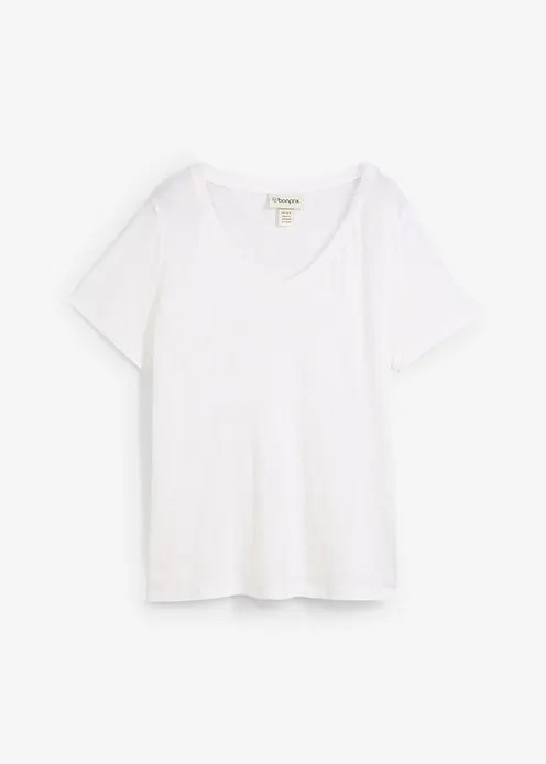 T-Shirt aus reinem Leinen | Bonprix DE