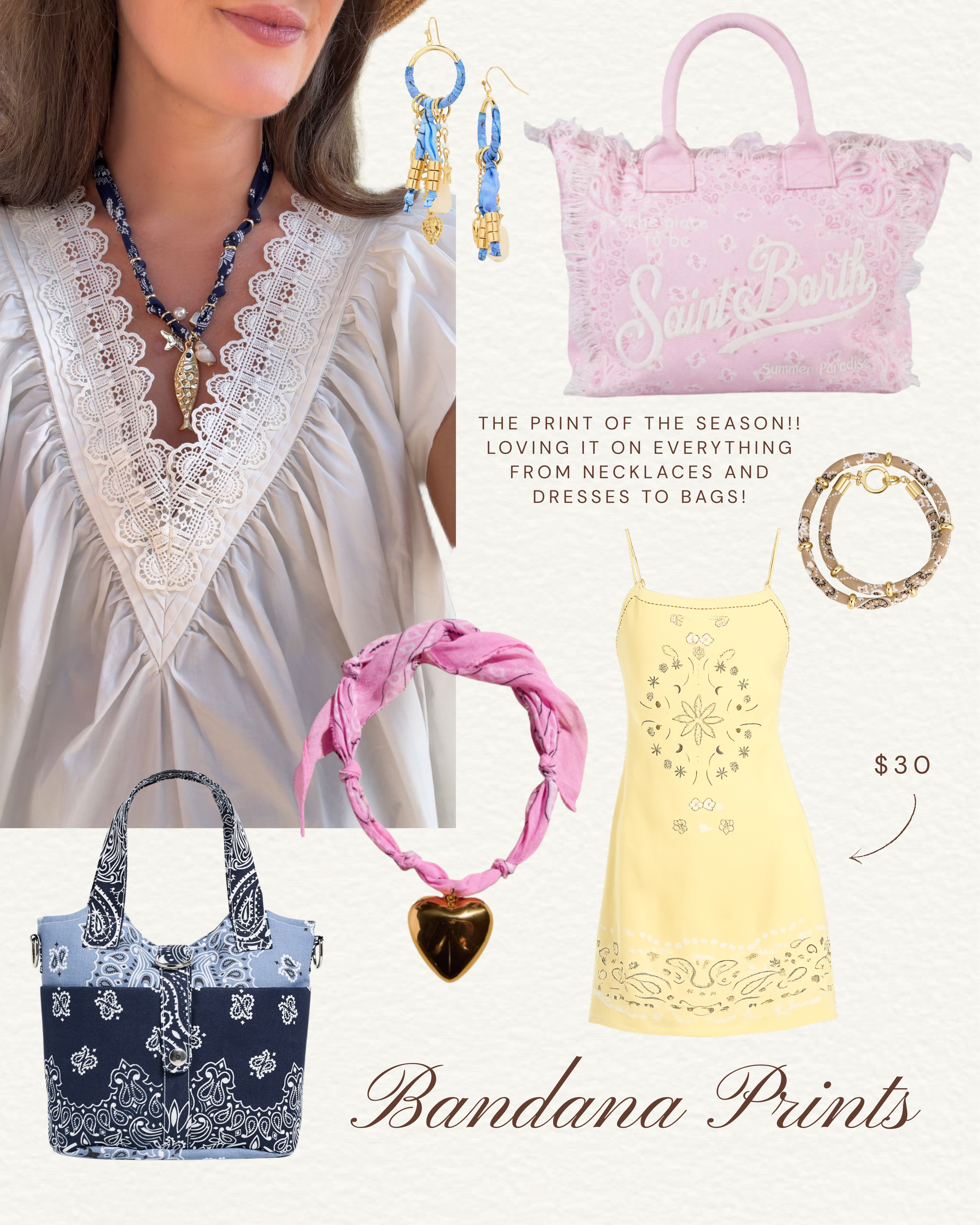 Bandana print everything please 🌼

#LTKootd #LTKmomlife #LTKSeasonal