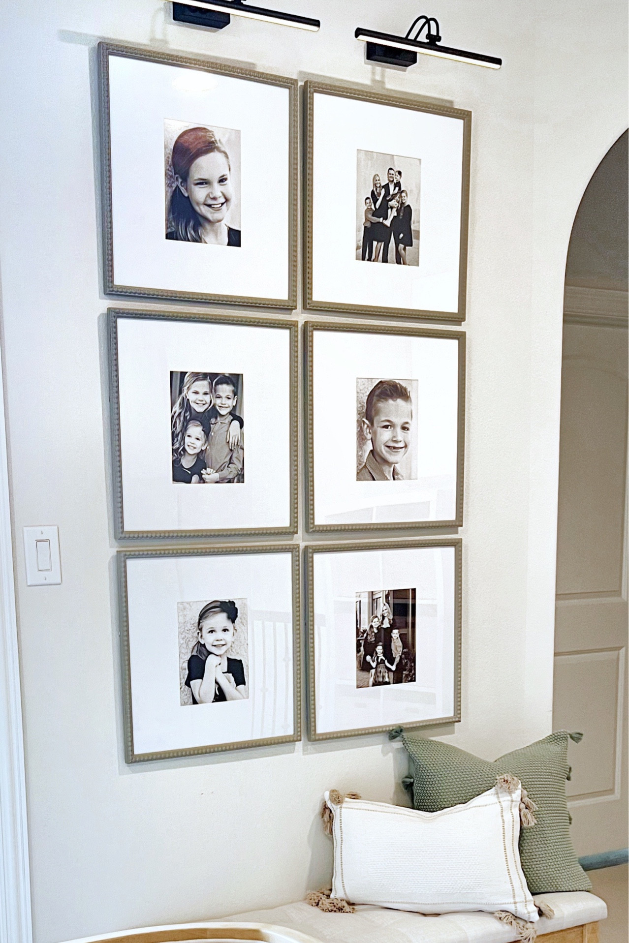 Beaded wood frames for a family gallery wall from @Walmart #walmartpartner #iywyk #walmarthome 

#LTKhome #LTKunder50 #LTKSeasonal