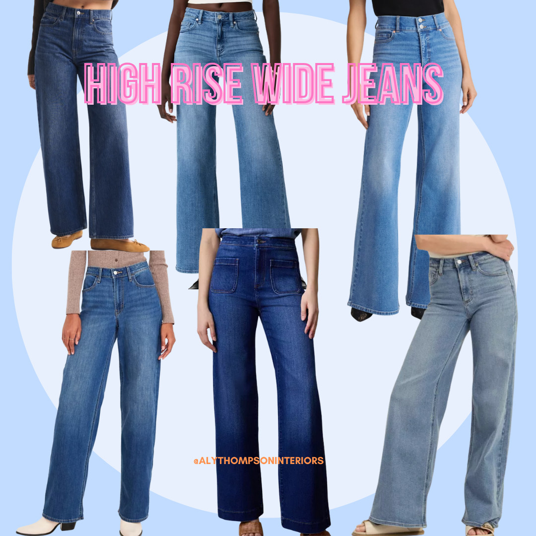 High Rise Wide Jeans | Women's Clothing | Jeans | Pants | Wide Jeans | High Rise Pants 

 #LTKgrwm #LTKootd #LTKTall