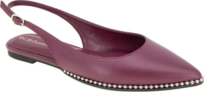 Valerie Slingback Pointed Toe Flat (Women) | Nordstrom