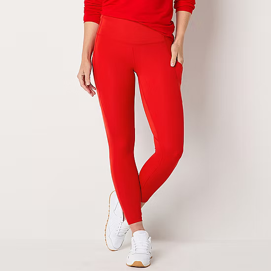 Xersion EverUltra Womens High Rise Quick Dry 7/8 Ankle Leggings | JCPenney