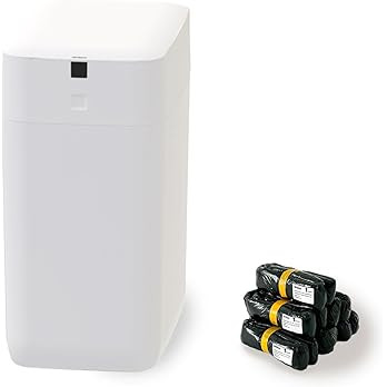Amazon.com: Airdeer Automatic Trash Can, 4 Gallon Self Sealing and Self-Changing Smart Trash Can,... | Amazon (US)