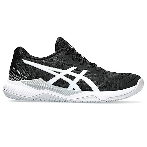 ASICS Women's Gel-Tactic 12 Shoes, 10.5, Black/White | Amazon (US)