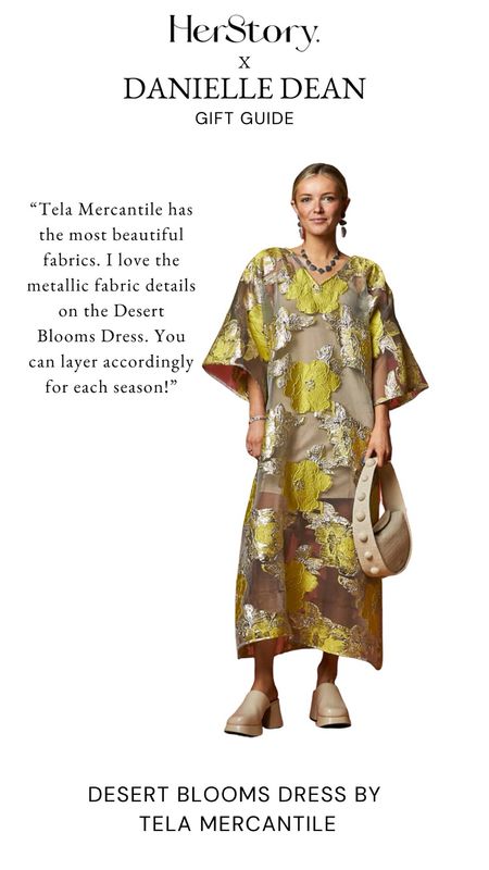 I absolutely adore this for holiday parties! Flowy, comfortable and brings shimmer with the perfect pop of color! 

Tela mercantile dress luxury brand herstory gallery holiday style guide 

#LTKSeasonal #LTKHoliday #LTKGiftGuide