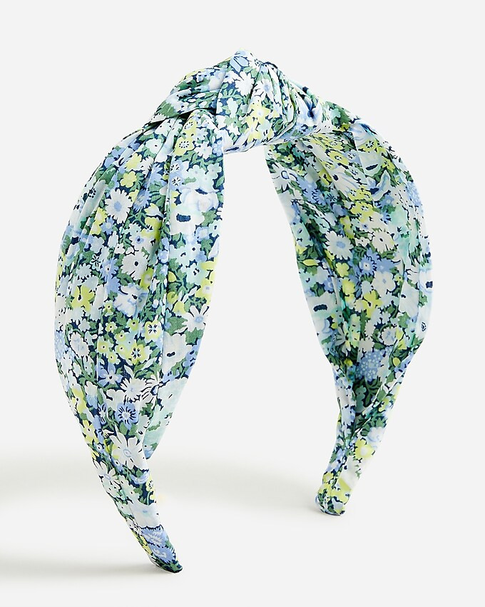 Knot headband in Liberty® fabrics | J. Crew US