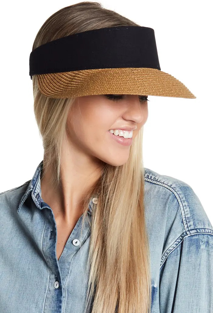 Mixed Contrast Visor | Nordstrom Rack