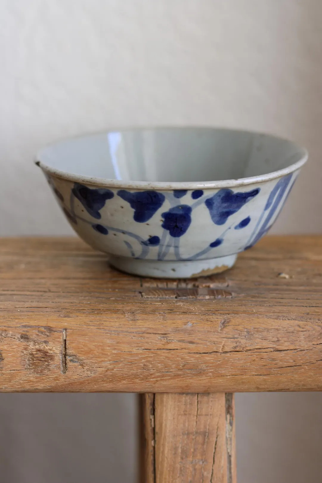 Antique Chinese Porcelain Bowl Blue White Provincial - Etsy | Etsy (US)