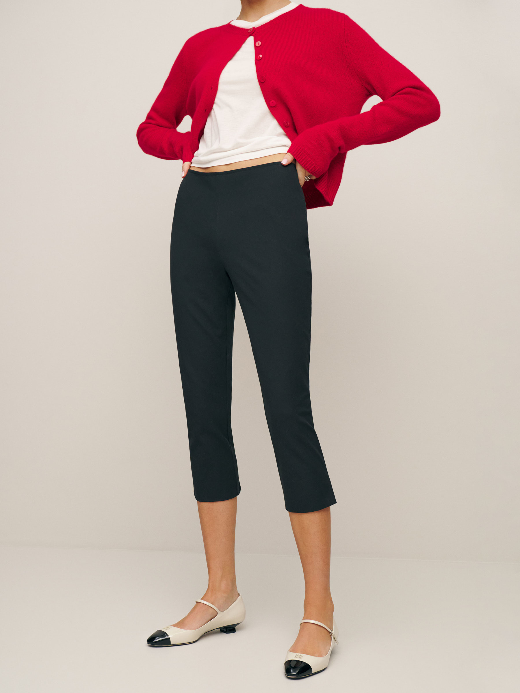 Posie Pedal Pusher Pant | Reformation (Global)