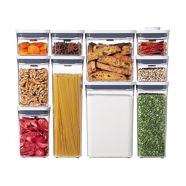 OXO Good Grips POP 10-Piece Canisters | The Container Store