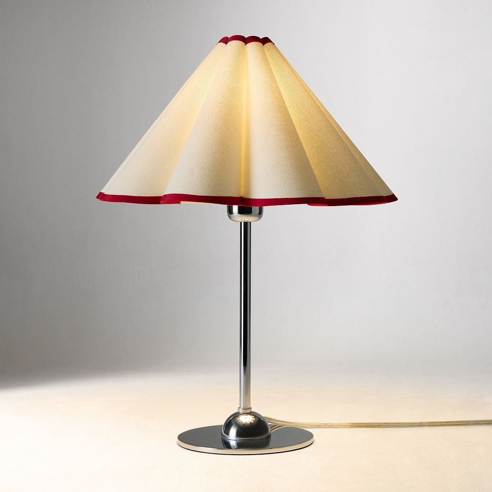 Emma Chamberlain Pleated Table Lamp (18") | West Elm (US)