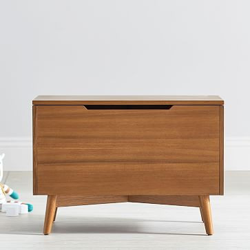 Mid-Century Toy Chest - Acorn | West Elm (US)